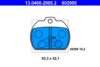 VAG 111698151B Brake Pad Set, disc brake